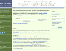 Tablet Screenshot of dentalinformatics.com